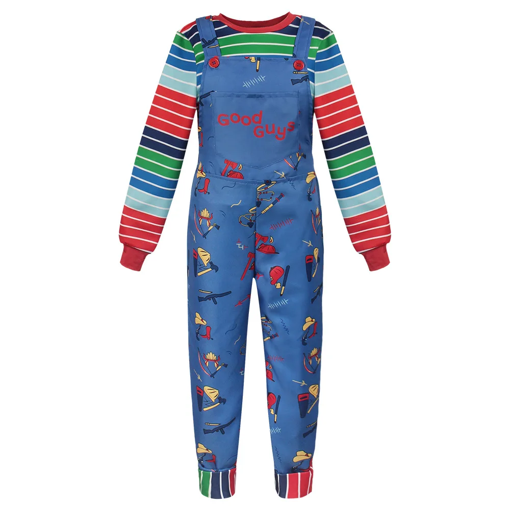 Party Games For Adults And Kids - 2025 Chucky Cosplay Kostuum Shirt Broek