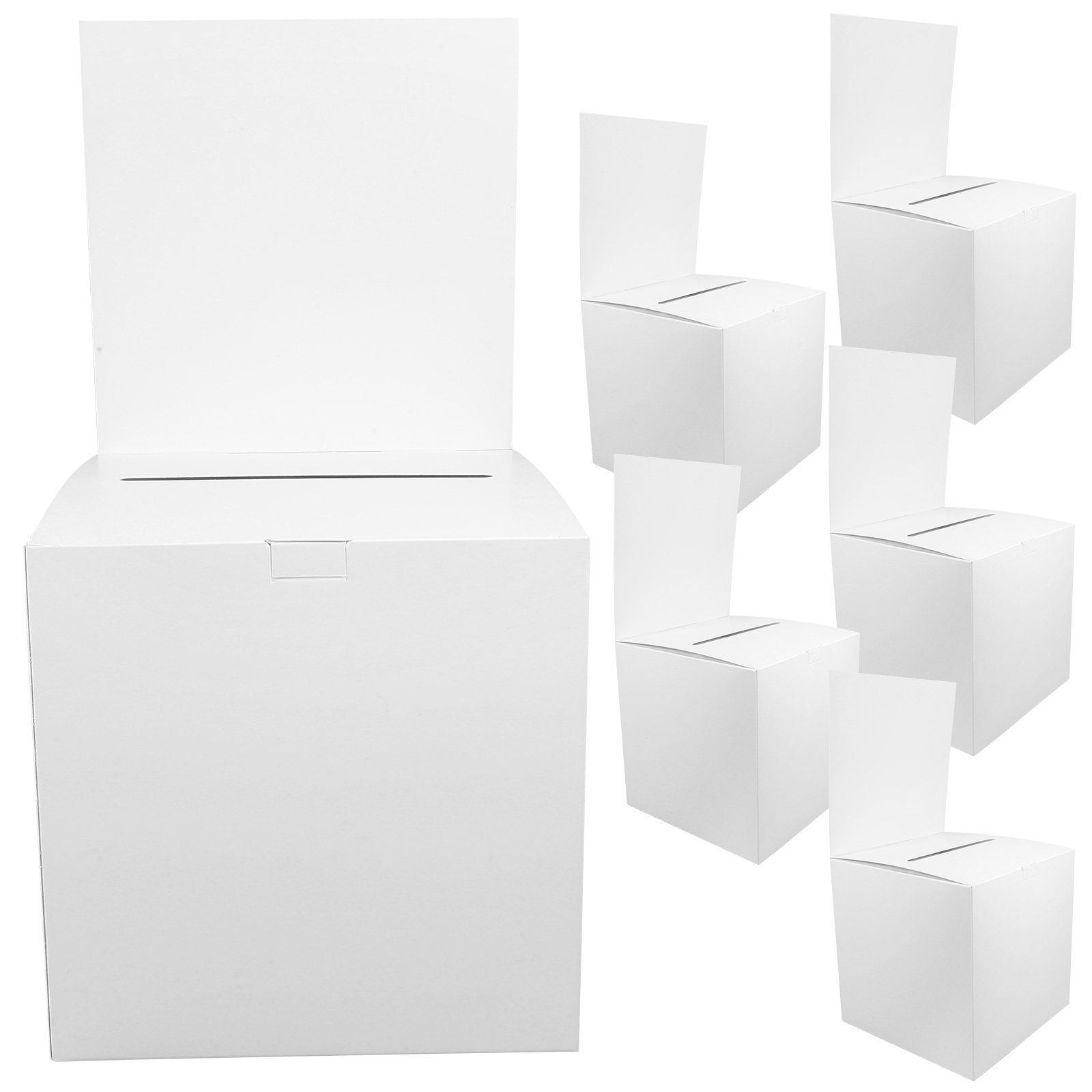 Party Games Night - 6 stuks loterijdoosjes van papier, multifunctioneel,