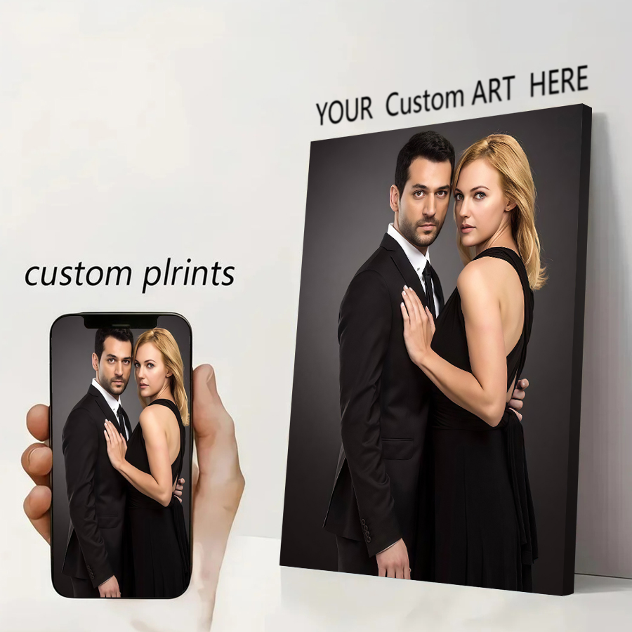 Party Games For Christmas - Op maat gemaakte canvasposter Anime Game