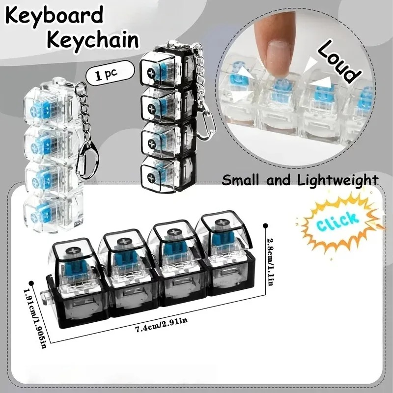 LED-toetsenbord sleutelhanger  - Party Games For Adults And Kids recensie en prijs
