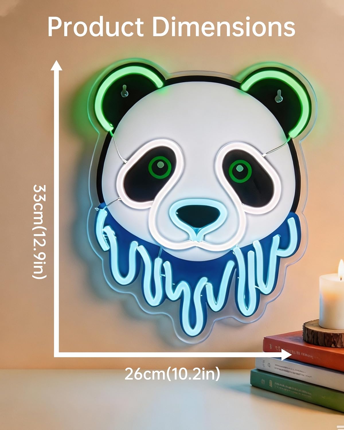 Panda LED Neon Licht USB Neonl - Zoo Party Games recensie en prijs